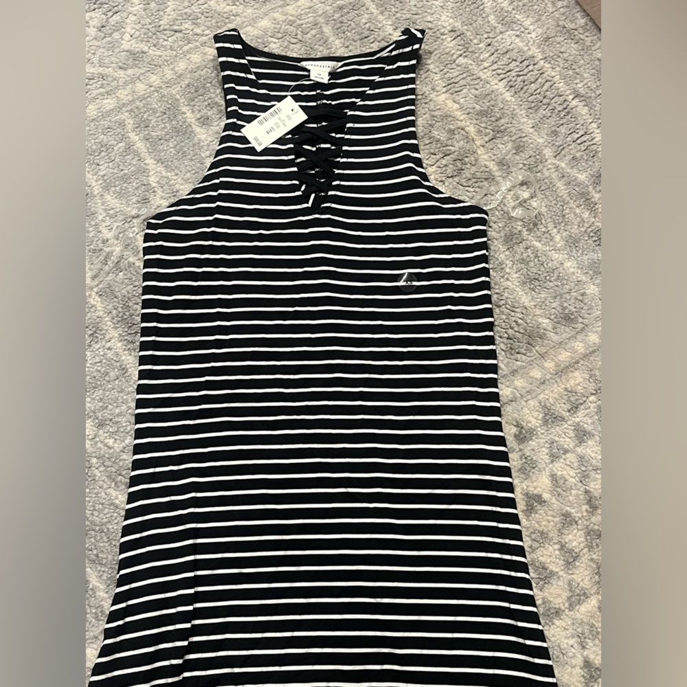 Aeropostale Striped Dress- Size x small